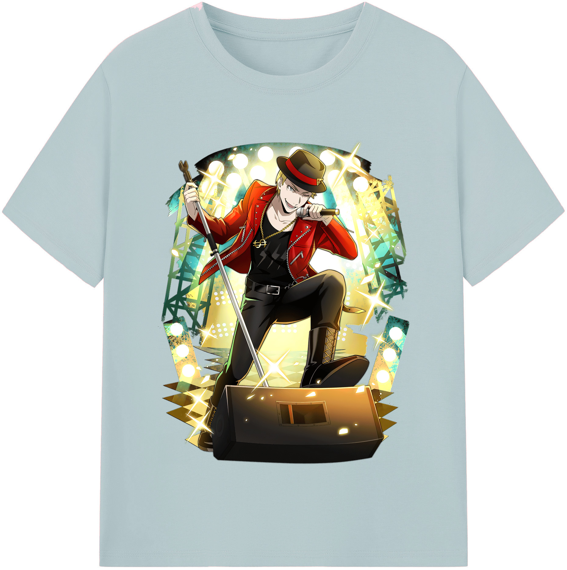 （画像用） 文豪ストレイドッグス Bungo Stray Dogs 綿100％半袖Tシャツ（フロントプリント）